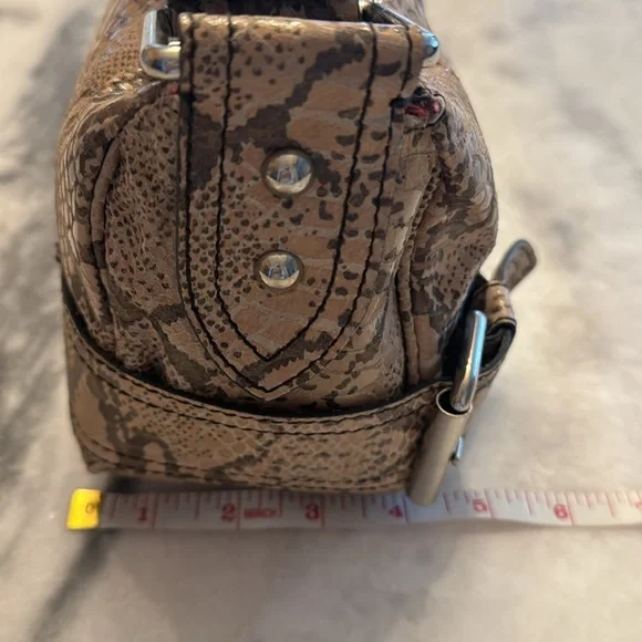 Franco Sarto python shoulder bag - Picture 9 of 11